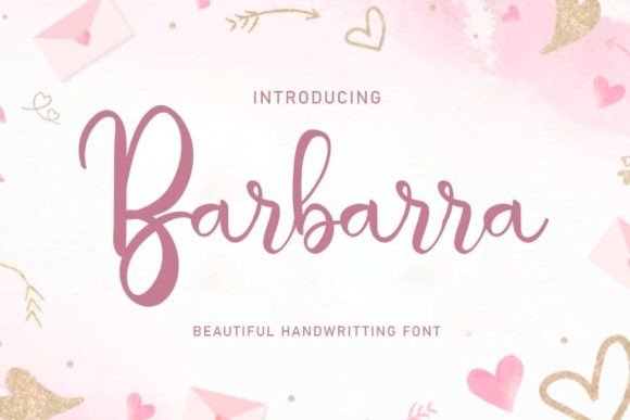 Barbarra Font: Elegant Handwritten Style