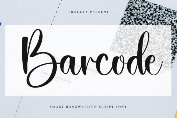 Barcode Font for Creative Projects