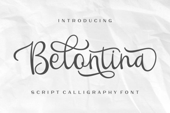 Belontina: A Dazzling Script Font