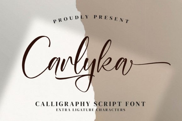 Carlyka: A Dazzling Script Font