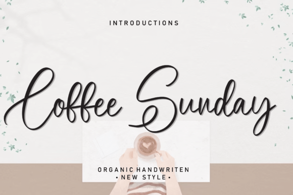 Coffee Sunday Font for Business Branding