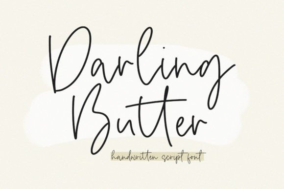 Darling Butter Font for Elegant Campaigns
