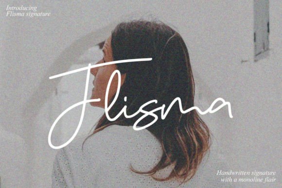 Flisma: A Stylish Script Font for Elegant Branding