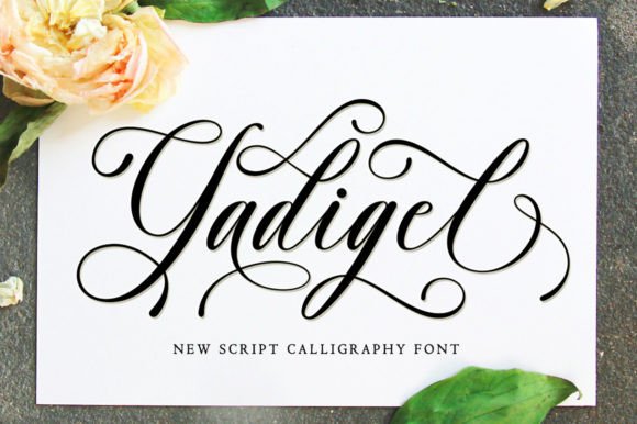 Gadigel Font for Elegant Design