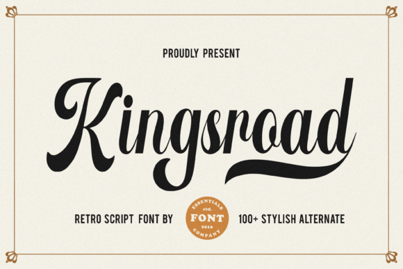 Kingsroad: A Font for Business Elegance