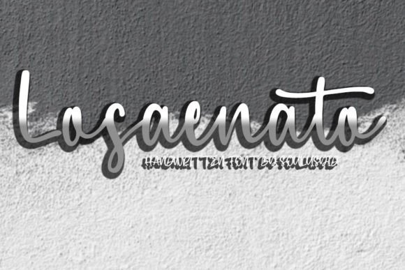 Losaenato: A Script Font for Elegant Design