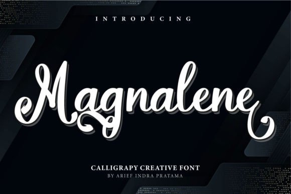 Magnalene: A Stylish Script Font