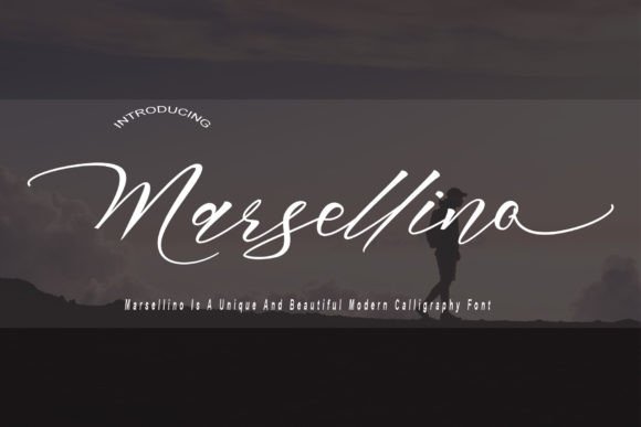 Marsellino Font: Elegant Script for Editorial Design