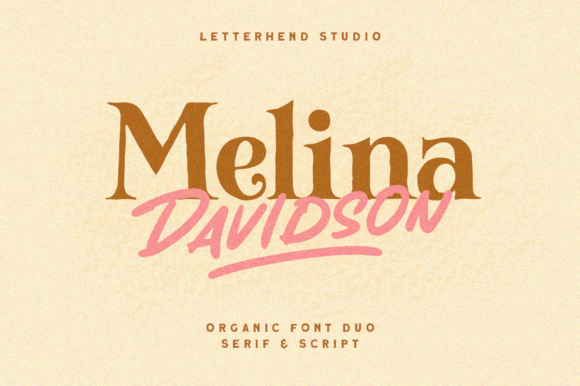 Melina Davidson Font Review