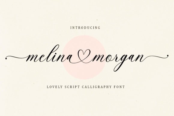 Melina Morgan Font for Creative Campaigns