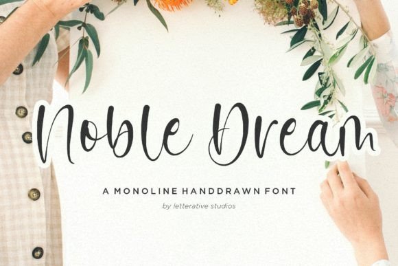 Noble Dream Font for Web Design