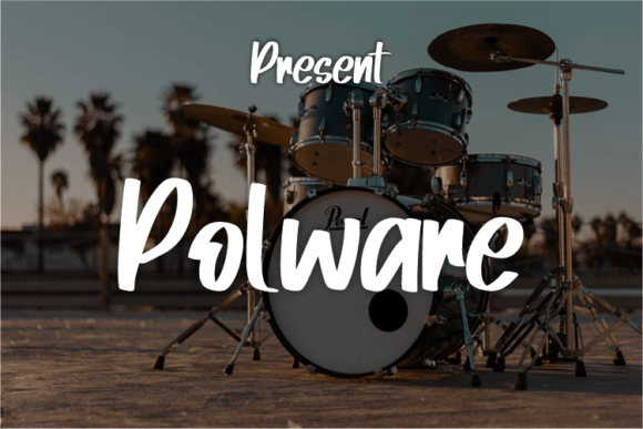 Polware: A Script Font for Elegant Branding