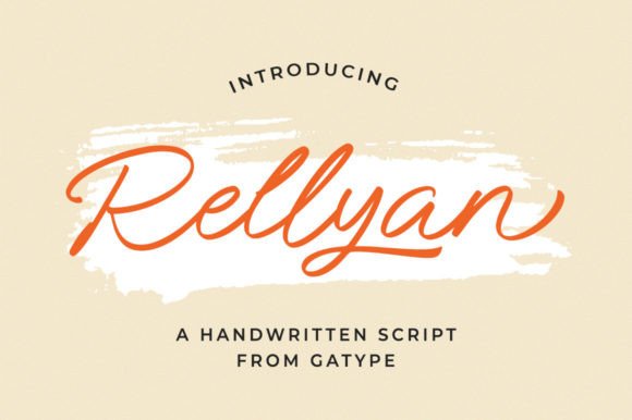 Rellyan: A Script Font for Elegant Branding