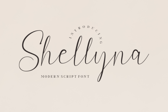Shellyna: A Script Font for Elegant Design
