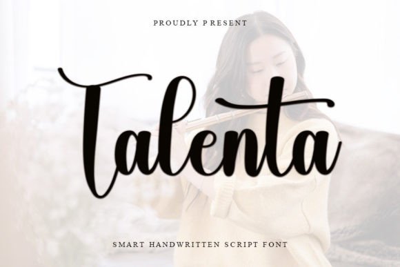 Talenta: A Handwritten Font for Elegant Branding