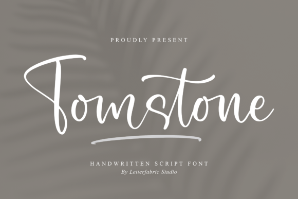 Tomstone – A Handwritten Font for Creative Projects