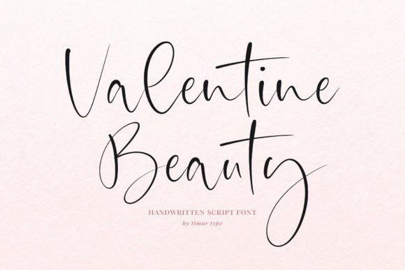 Valentine Beauty Font for Elegant Web Design