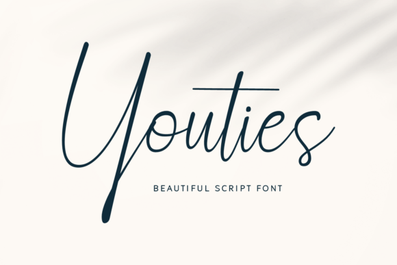 Youties: A Stylish Script Font for Business